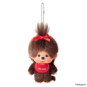予約】 顔でかモンチッチ SS 男の子 キーチェーン|【ぬいぐるみの