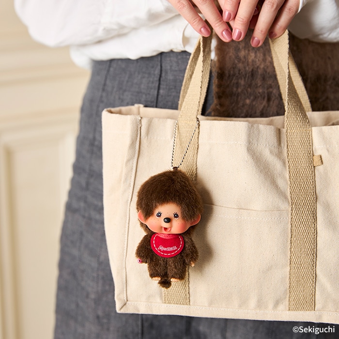 予約】 顔でかモンチッチ SS 男の子 キーチェーン|【ぬいぐるみの