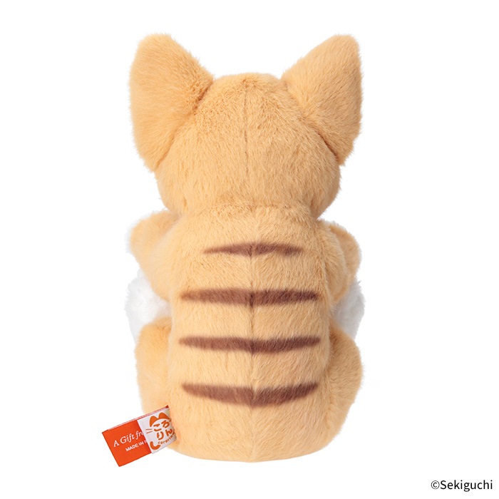 ころりんぬいぐるみ ねこ ちゃとら|【ぬいぐるみのセキグチ】メーカー