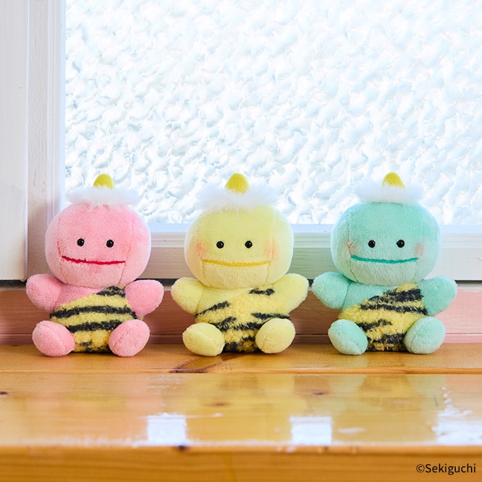 ピカポン マスコットキーチェーン グリーン|【ぬいぐるみのセキグチ