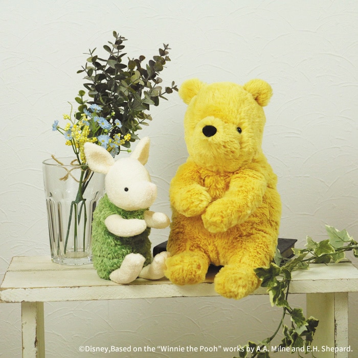 あそんで！クラシック プー Lサイズ|【ぬいぐるみのセキグチ】メーカー