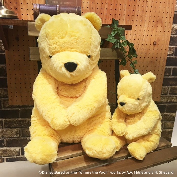 あそんで！クラシック プー Lサイズ|【ぬいぐるみのセキグチ】メーカー