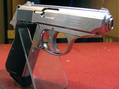 マルゼン・ワルサーニューPPK/S ガスブローバック ステンレスモデル