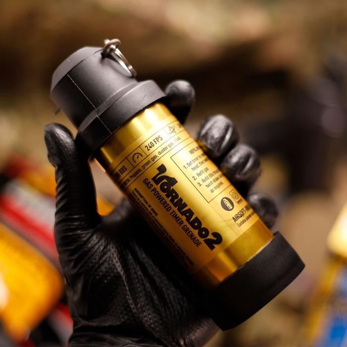 AIRSOFT INNOVATIONS トルネード2 タイマーグレネード | 40mmカート