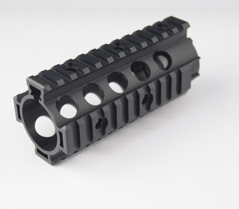 ZC製 M4用 アルミ製ハンドガード 5インチ | 電動ガンドレスアップ