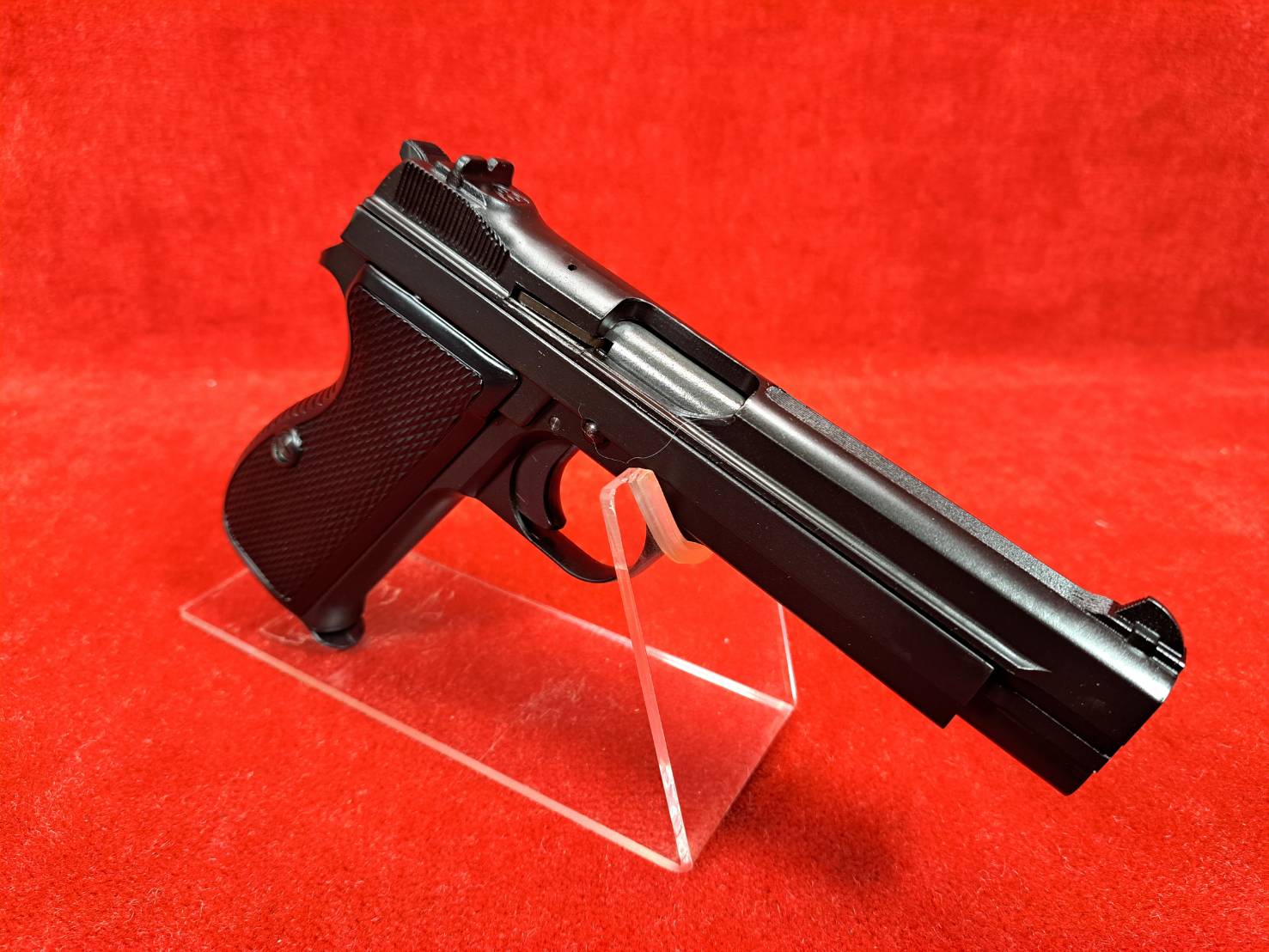 店内全品5％OFFクーポン】CAW 発火型モデルガン SIG P210 HW MGC