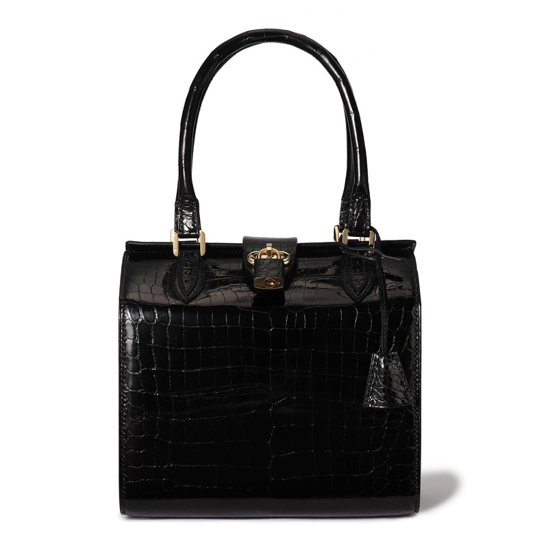 ORSAY PM クロコダイル(オルセー PM)ブラック | モラビト（MORABITO