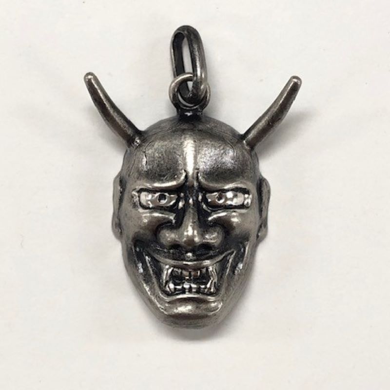 銀製 般若 古美仕上げ | 銀製品,根付 | 森銀器製作所公式オンライン