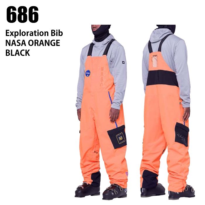 686 シックスエイトシックス ウェア EXPLORATION BIB 23-24 NASA