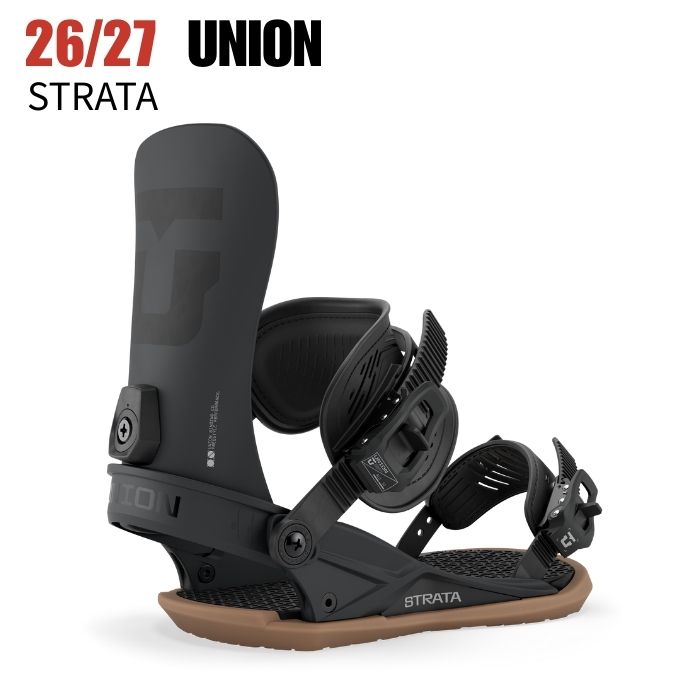 2027 UNION ユニオン STRATA ストラータ BLACK 26-27 スノーボード