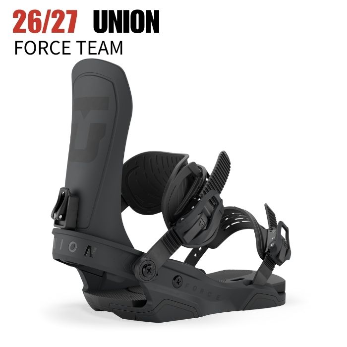 2027 UNION ユニオン FORCE TEAM フォース BLACK 26-27 スノーボード