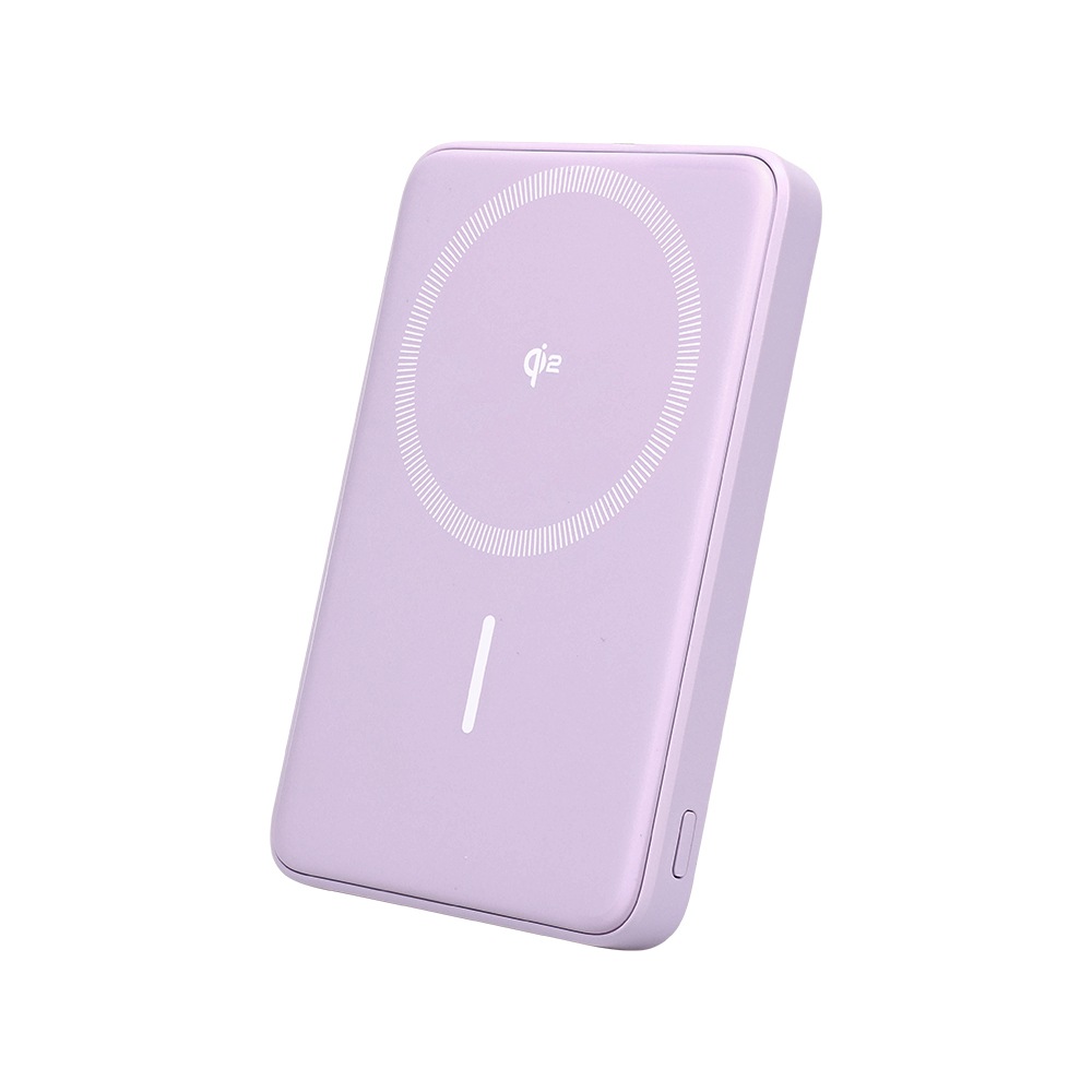 マグネット式 ワイヤレスモバイルバッテリー 5000mAh Qi2 MagSafe対応