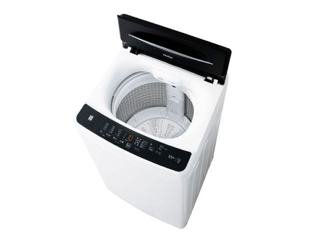 Haier(ハイアール) 全自動洗濯機 4.5kg ブラック JW-U45B(K) | 生活