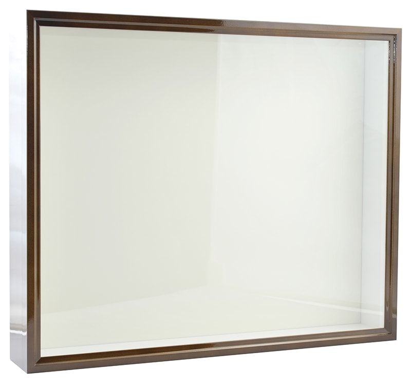 バードウィング製 ドイツ型標本箱 大型・厚型BW80UV 【茶】 | ドイツ型