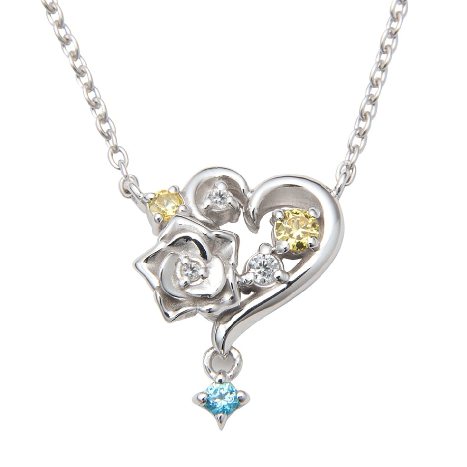 完売】[ディズニー] ペンダント シルバー 数量限定 美女と野獣