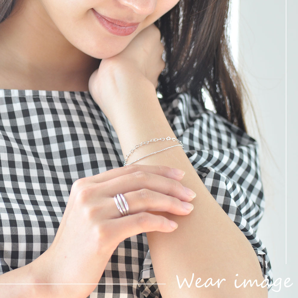 ピンキーアンドダイアン] ブレスレット シルバー ハート(VBLPD53199