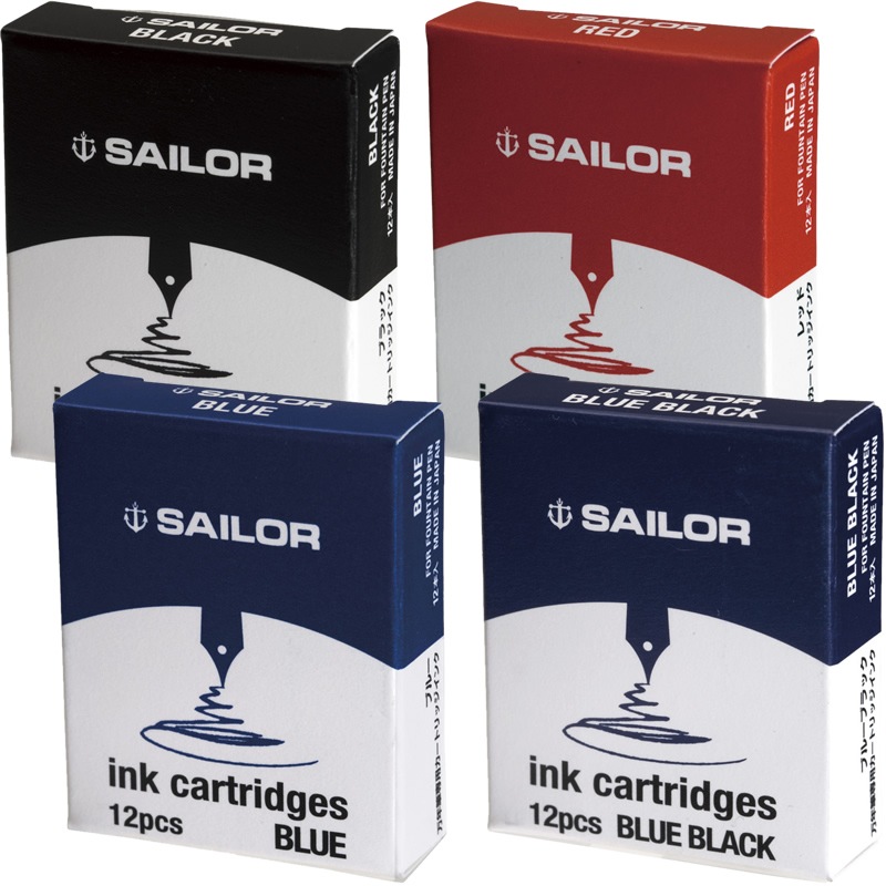 セーラー万年筆 万年筆用カートリッジインク 一般用 13-0404（旧品番