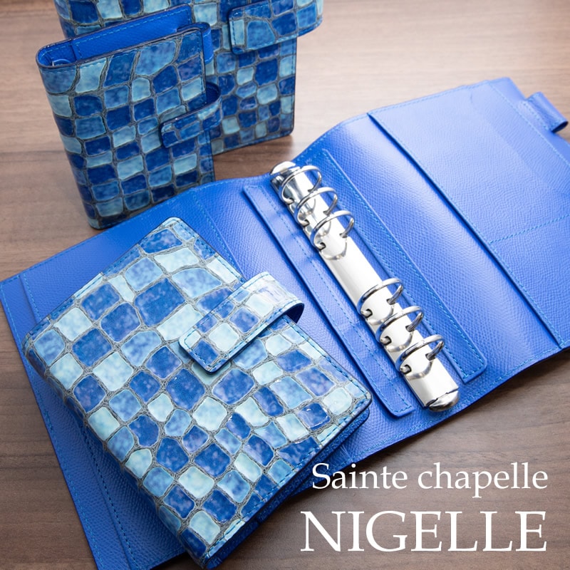 ASHFORD×NAGASAWA システム手帳 サントシャペル 【ニゼル】 M5/ミニ6