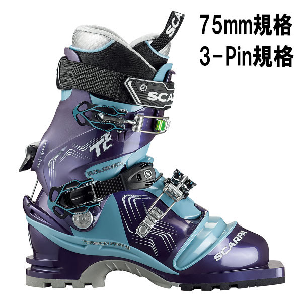 SCARPA スカルパ 25-26 TX PRO TXプロ NTN/TTS規格 テレマーク バック
