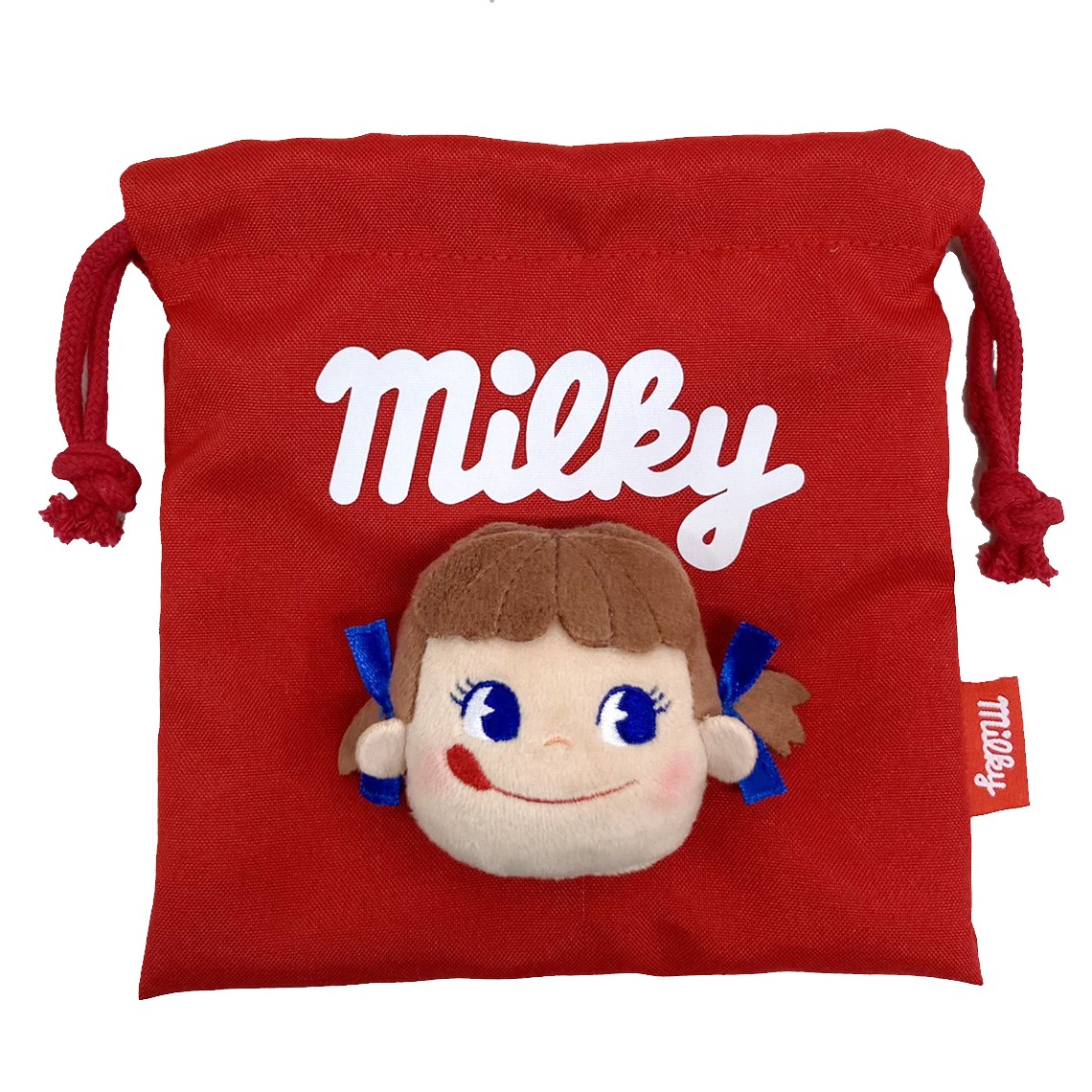 フェイス巾着 ペコちゃん RD