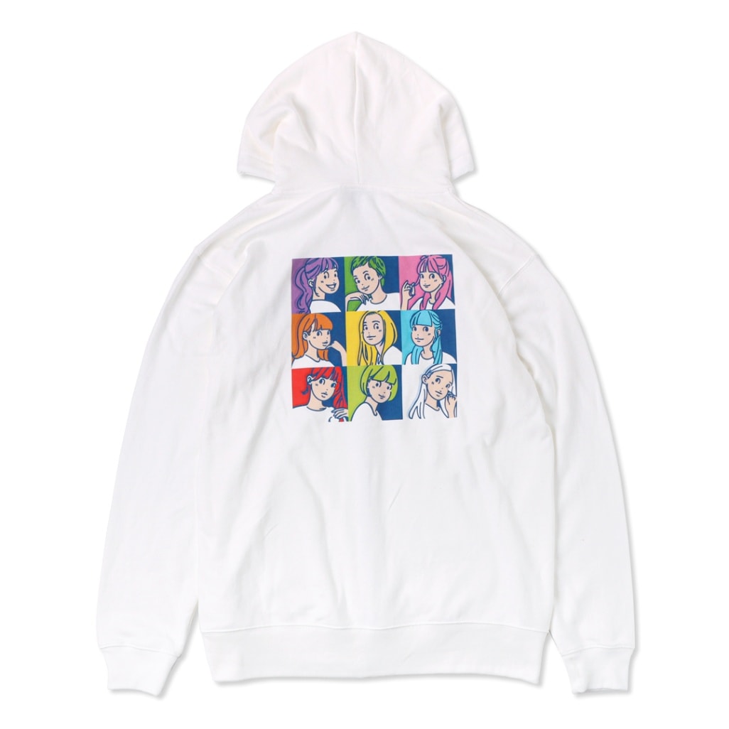 私立恵比寿中学 もっとエビ展 ～9 colors nude～ パーカー【販売終了