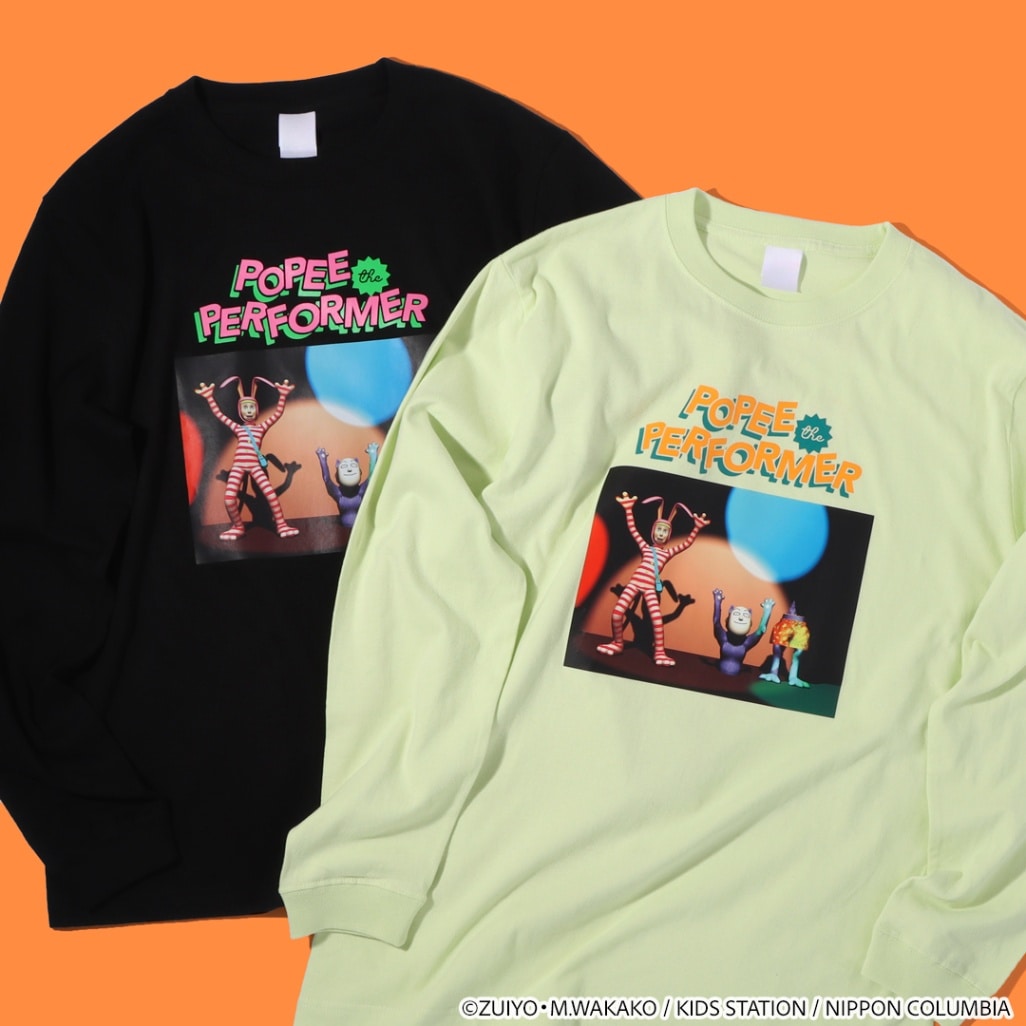 ポピーザぱフォーマー ポピー the クラウンロングスリーブTシャツ