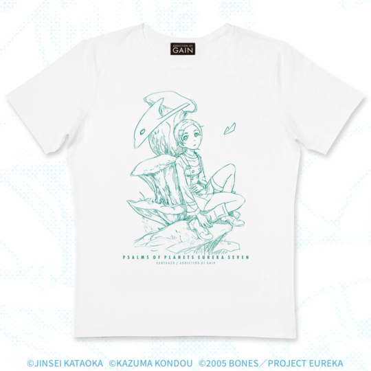 ADDICTION OF GAIN × 交響詩篇エウレカセブン Tシャツ EUREKA20