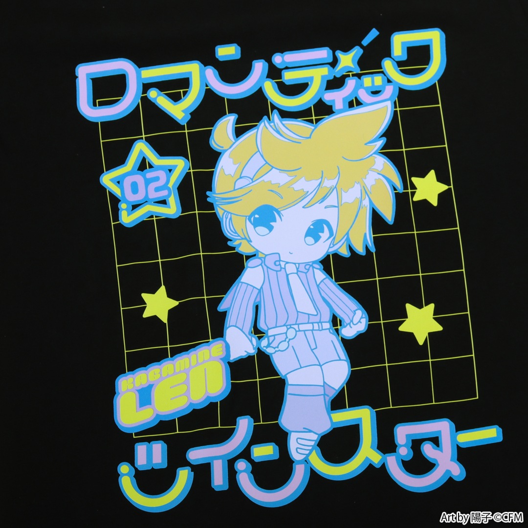 鏡音リン・レン ロマンティック☆ツインスター ネオンTシャツ 鏡音レン