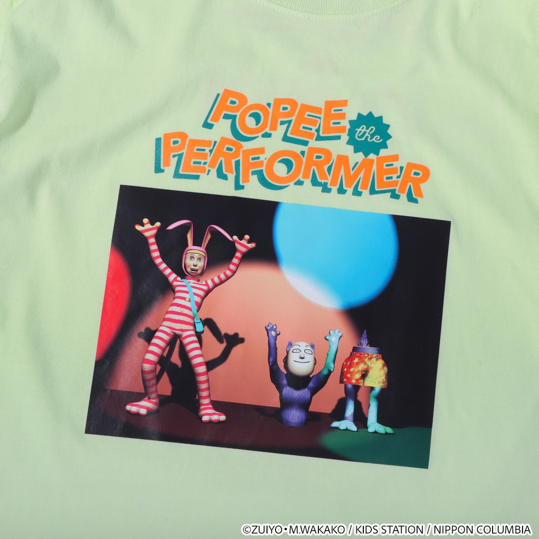 ポピーザぱフォーマー ポピー the クラウンロングスリーブTシャツ