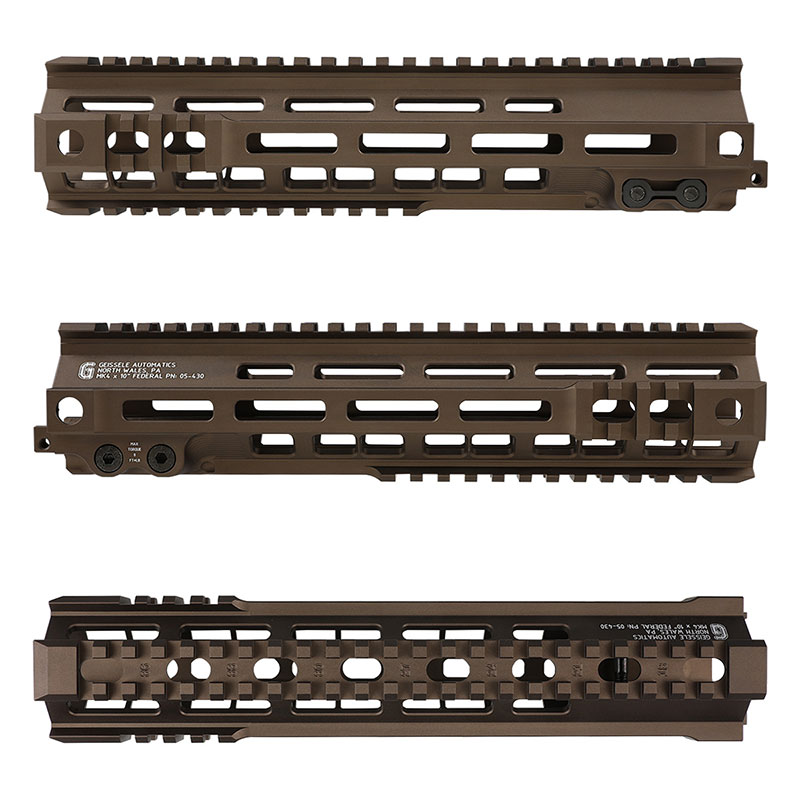 Zparts Geissele MK4タイプ 10inchハンドガード Federal刻印 (東京