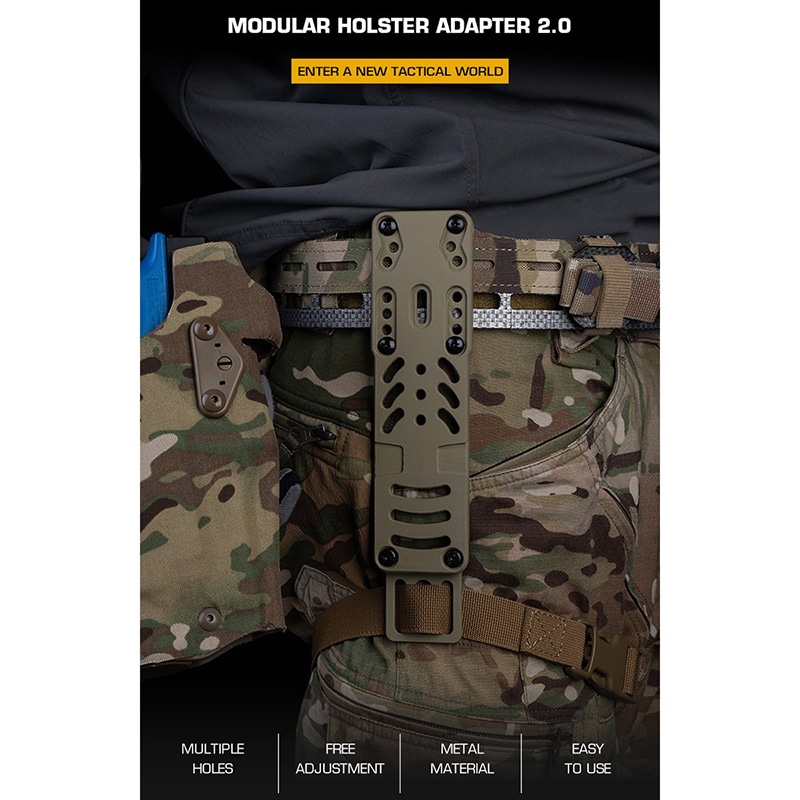 WoSporT TNCタイプ RHP モジュラーホルスターアダプター RG | サバゲー