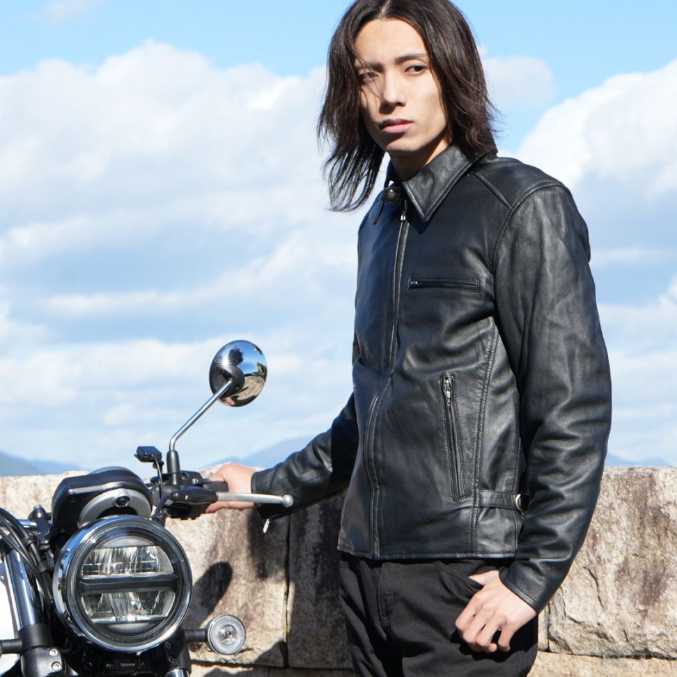 バイク 【XLW追加決定】レザージャケット[17SJ-1] ウェア,メンズ