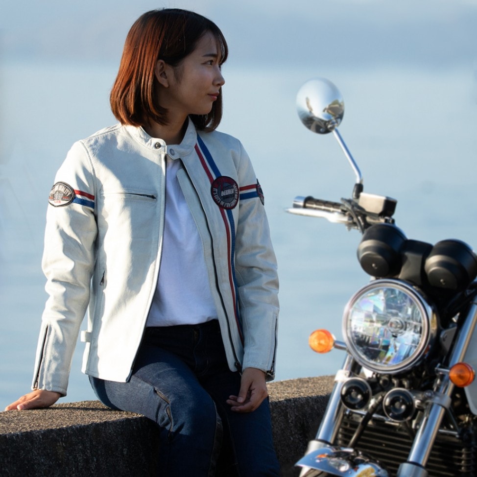 バイク レザー ウェア,レディース,ジャケット,素材別,レザー デグナー