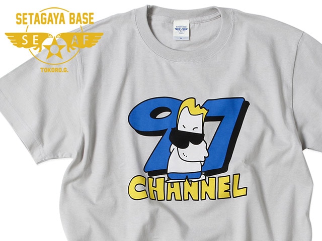 97CHANNEL トコちゃんTシャツ グレー / 世田谷ベース | 世田谷ベース