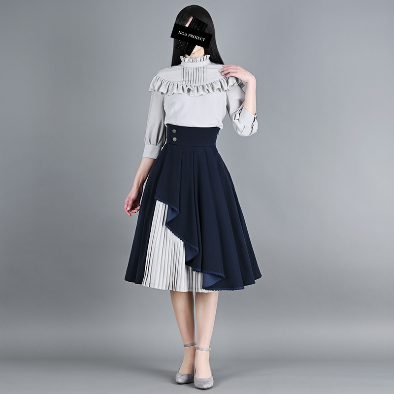 フリンデルスカート ネイビー | NO.S PROJECT