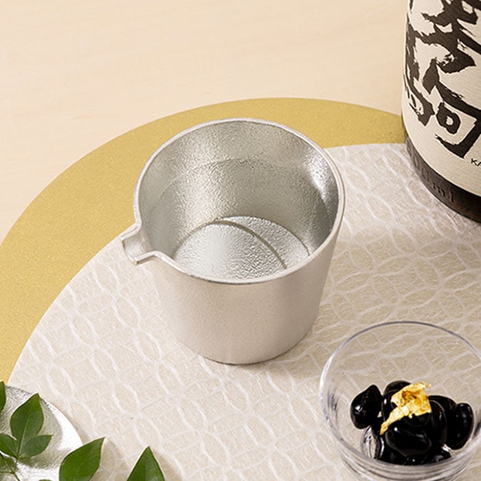 片口 - 大 - 金箔｜錫製雑貨・酒器の通販は能作オンラインショップ【公式】