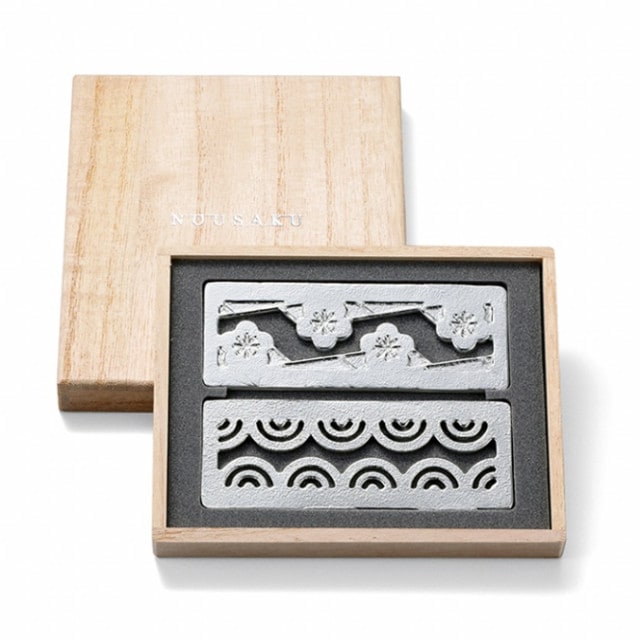 カトラリーレスト - 吉祥紋 - 3ヶ入 ｜錫製雑貨・酒器の通販は能作