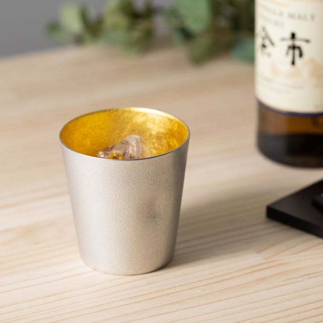 NAJIMIタンブラー - 金箔｜錫製雑貨・酒器の通販は能作オンライン