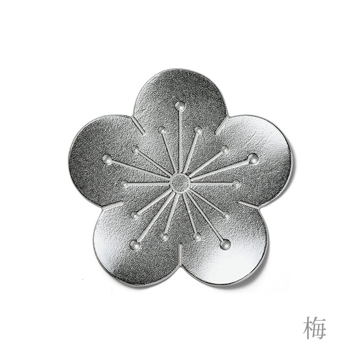 フラワートレーギフト（フラワートレー5枚セット）｜錫製雑貨・酒器の