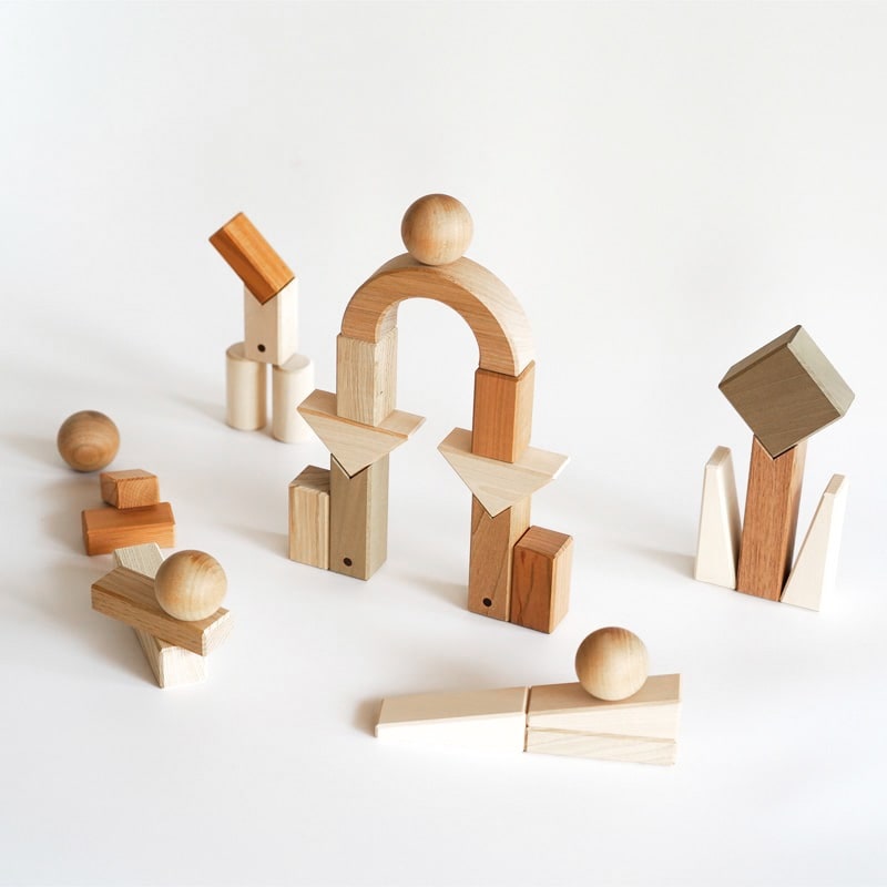 節句のつみき 【知育玩具としてお薦め、出産御祝にも喜ばれる木の