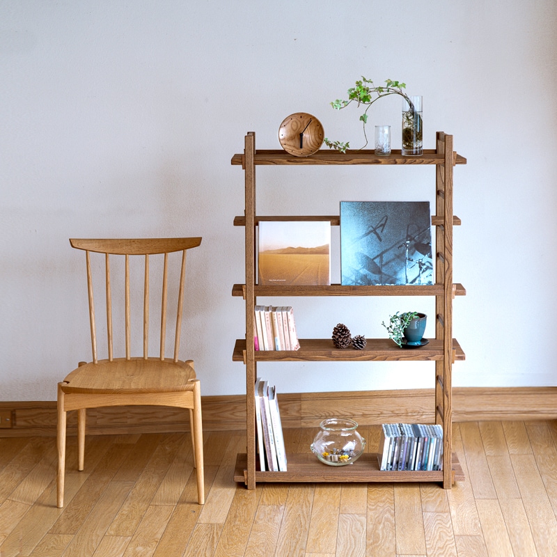 Kigumiシェルフ4段｜オークヴィレッジオンラインショップ