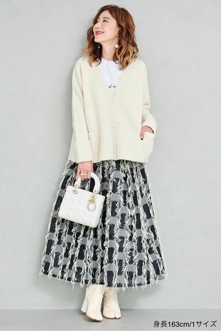 obliM】米沢別注イエローフリンジスカート | obliM | OBLI