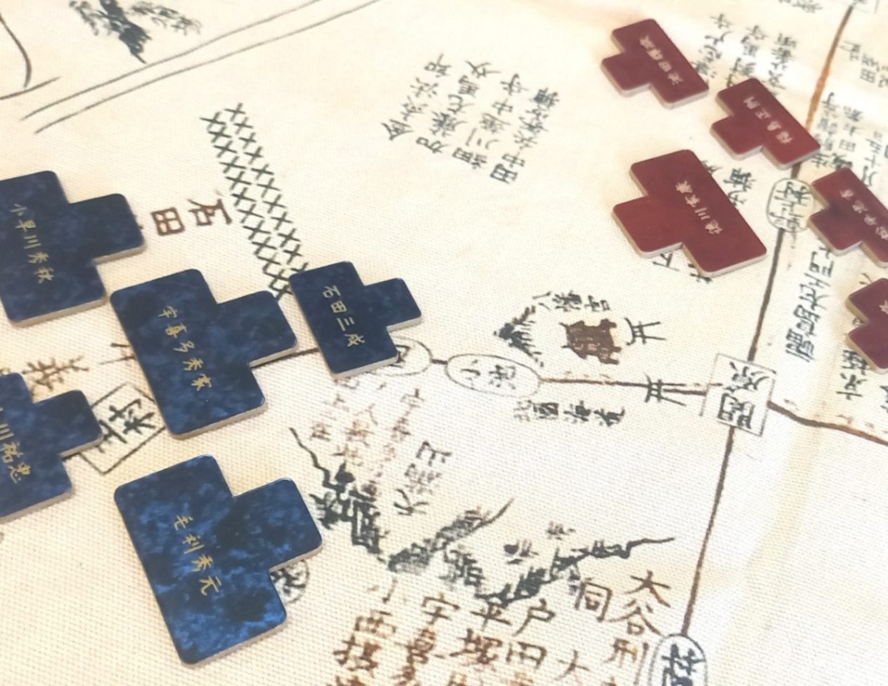 東京国立博物館所蔵 関ヶ原合戦布陣図のデスクマット | 雑貨・おもちゃ