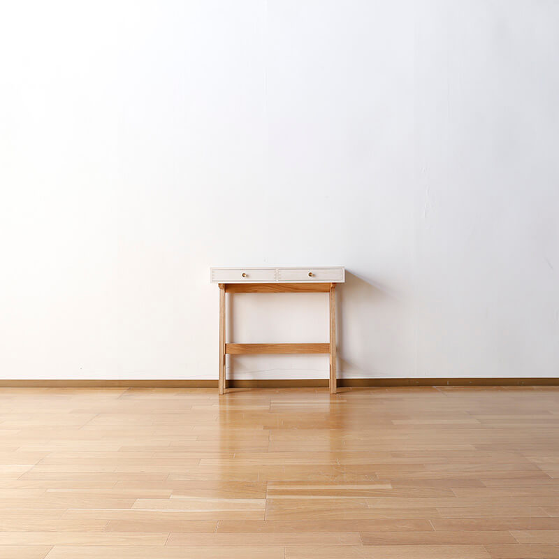 大川家具】≪受注生産≫コンソールテーブル 75/110cm幅 ミドル/ハイ