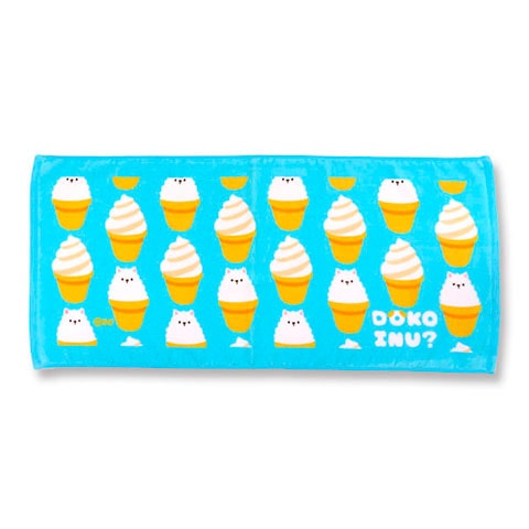 TOWEL ドコイヌ ソフトクリーム | すべての商品 | 『オクタニ