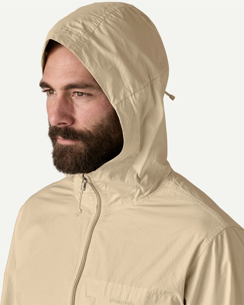 オーガニックコットン100％のリップストップで作られた、フーディニ