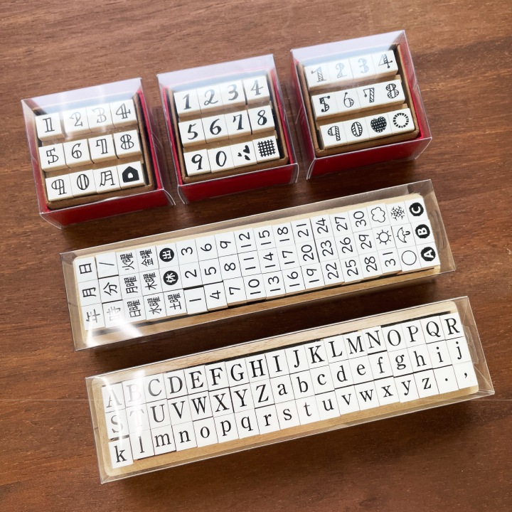 手帳スタンプセット K10-06 | 手帳スタンプ,日付 | スタンプマルシェ