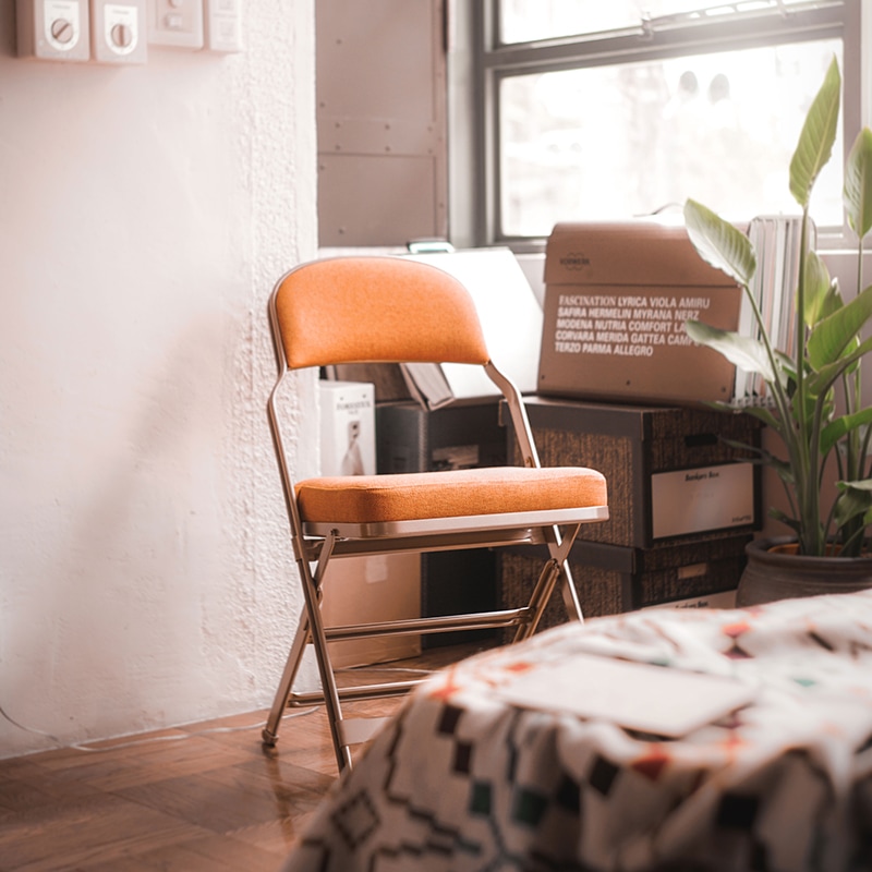 CLARIN FULL CUSHION FOLDING CHAIR | Metal Products,Chair, Stool