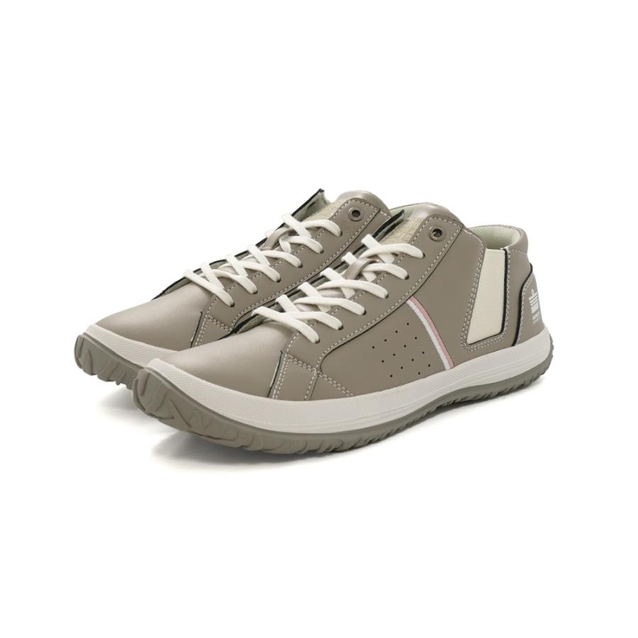 スニーカー アドミラル Admiral エラ グレージュ 薄茶 AD902-GRE