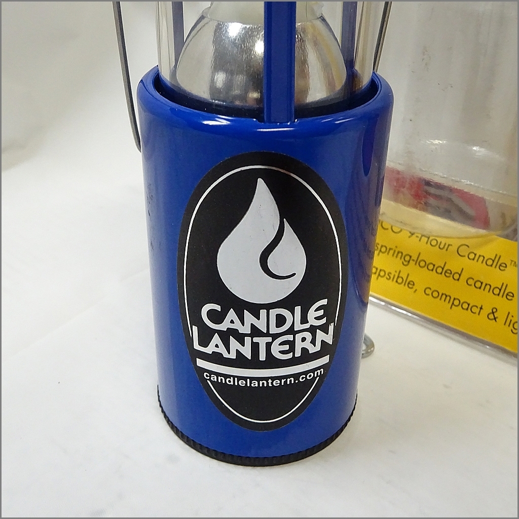 ☆廃盤 希少★ UCO マイクロ キャンドルランタン ブルー 青 非耐熱）ucoキャンドルランタングローブ （行雲流水青） | 耐熱琉球